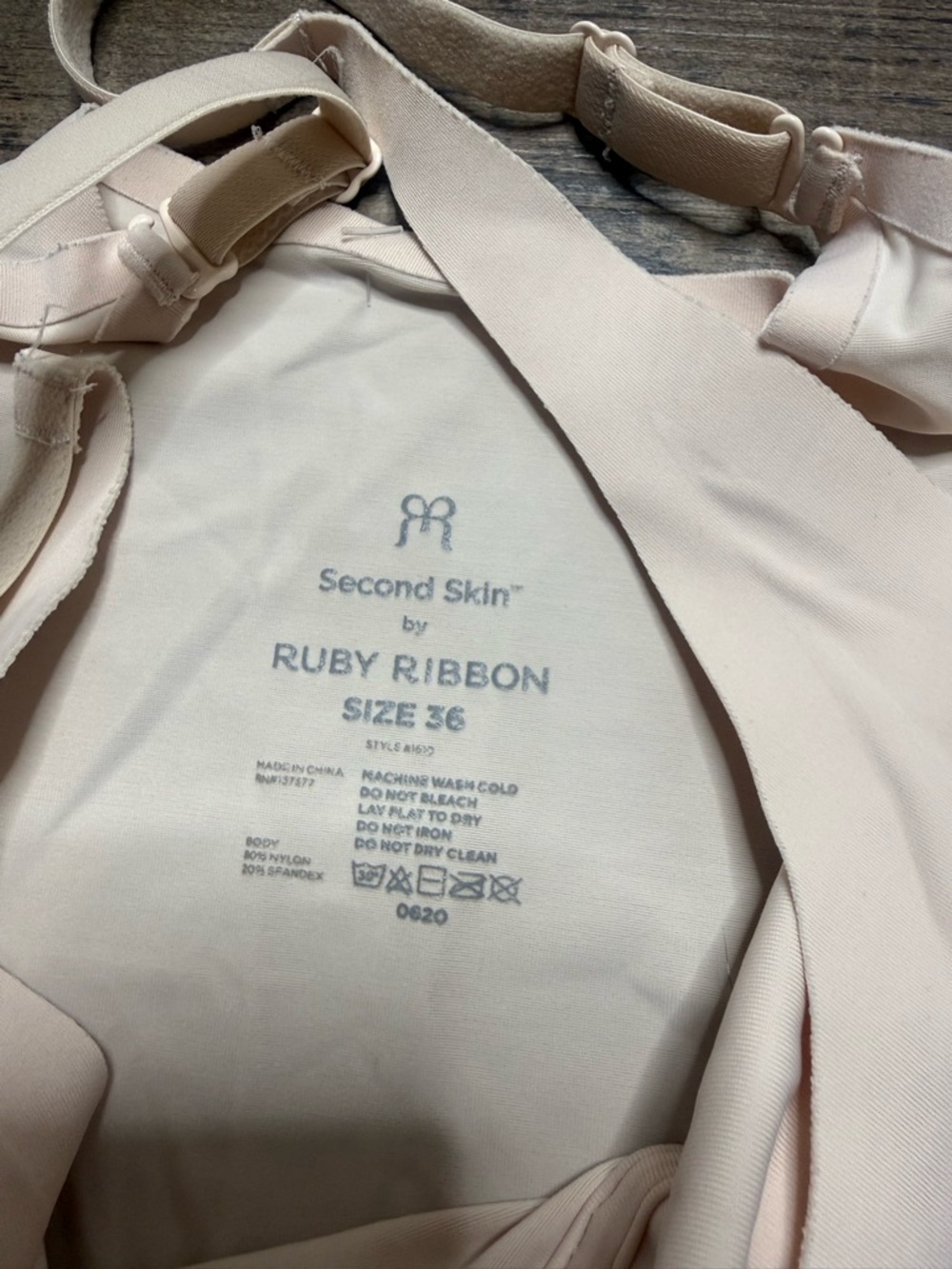 Ruby Ribbon Second Skin Shaping Cami Women's Size 36 - Picture 2 of 7